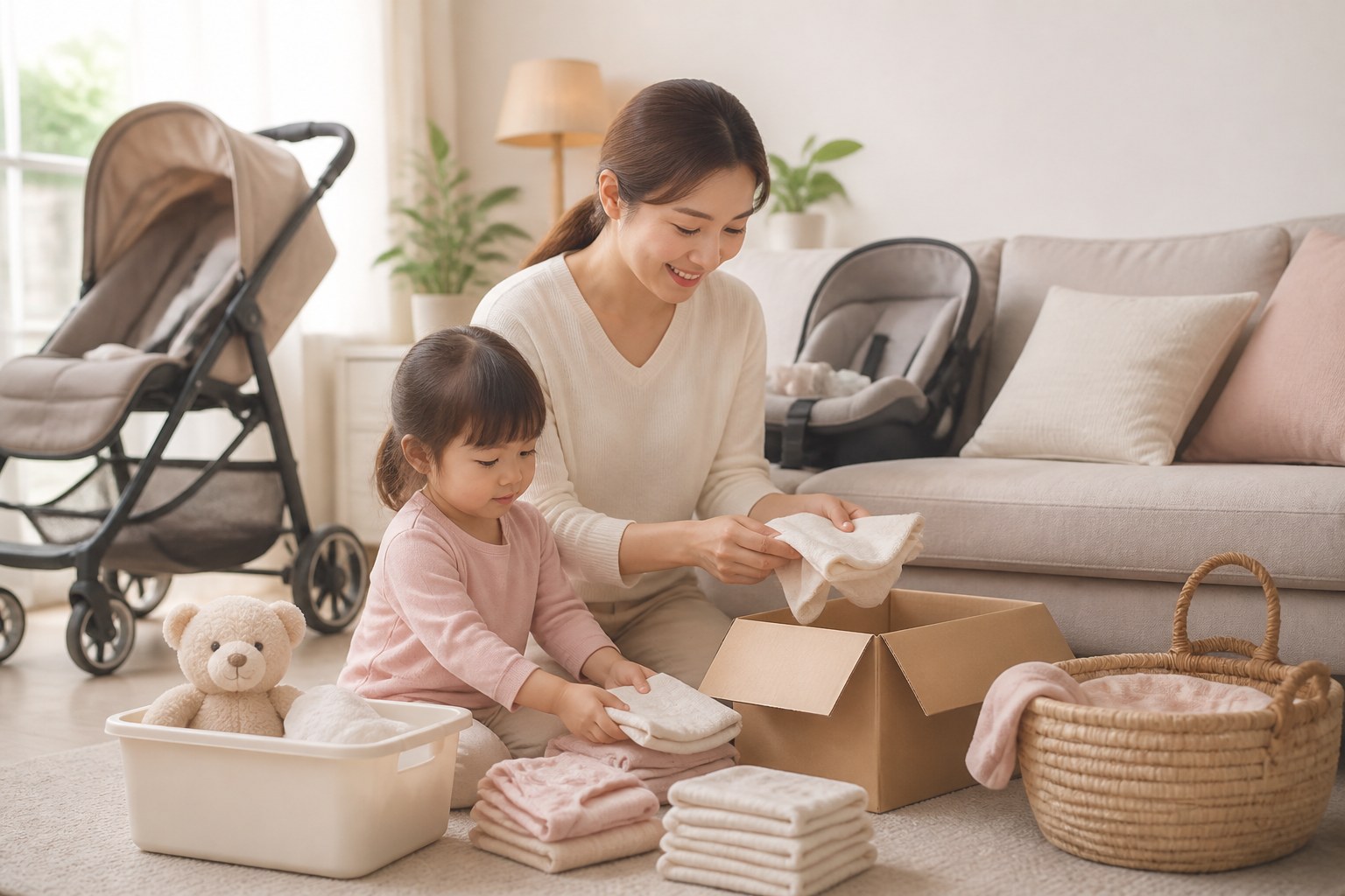 아이 물건 나눔 준비 시 비용 확인 항목 참고 이미지 1