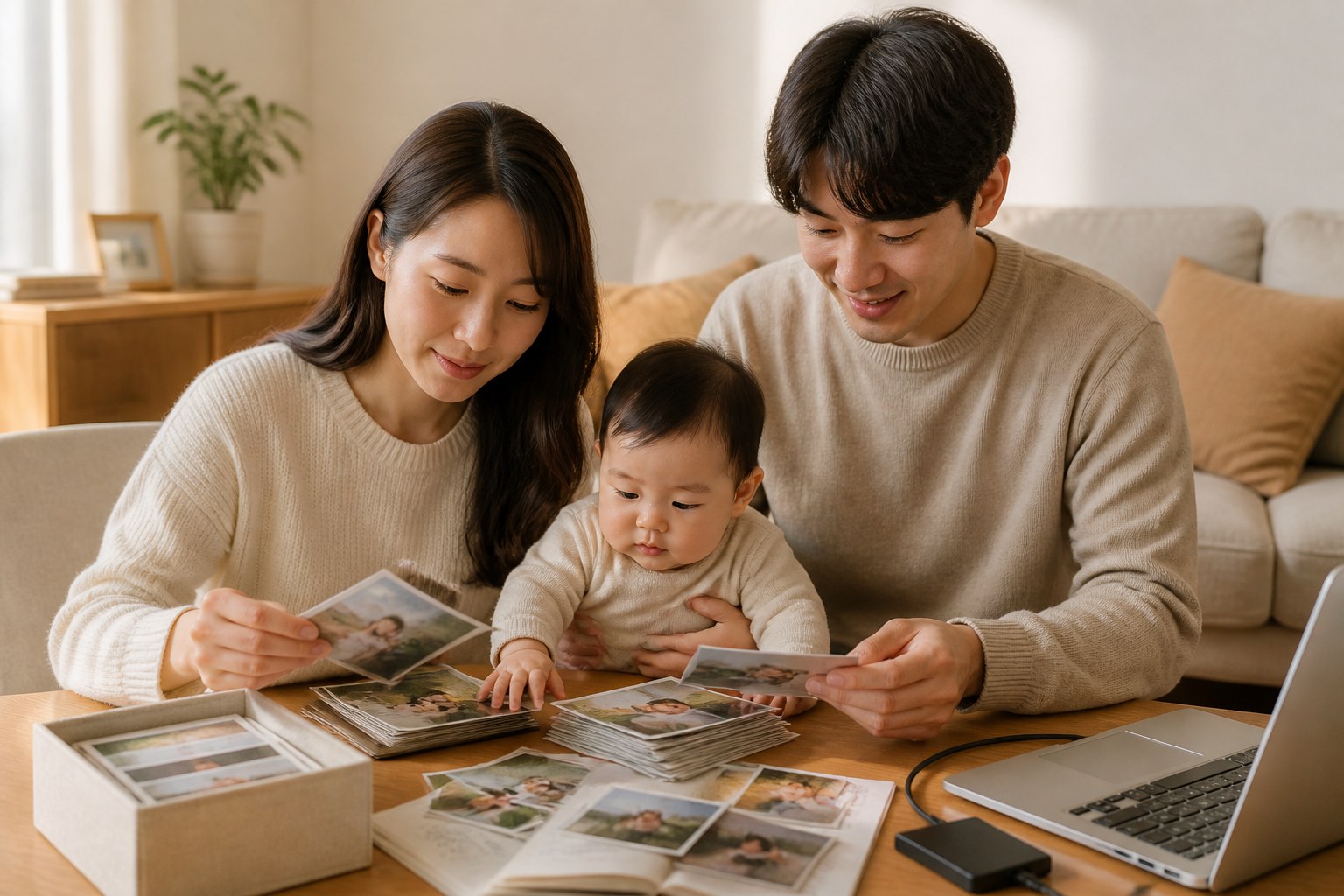 가족 사진 정리, 자주 놓치는 확인 사항 참고 이미지 1